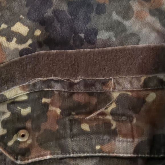 Camouflage Military Field Jacket Size 2XL In Great Condition German Military. - Picture 5 of 8